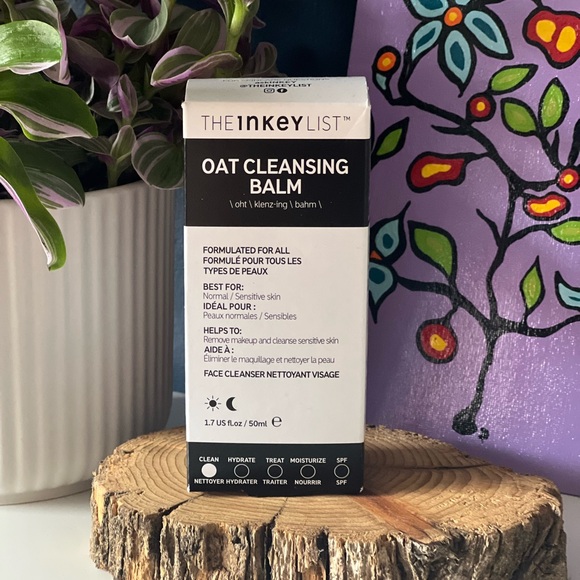 The INKEY List Oat Makeup Removing Cleansing Balm - Picture 1 of 3